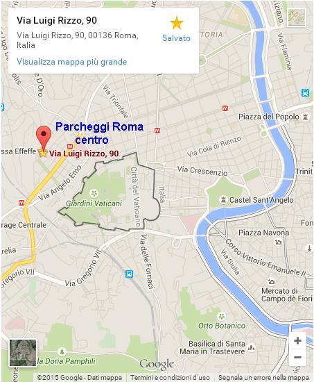 parcheggio musei vaticani